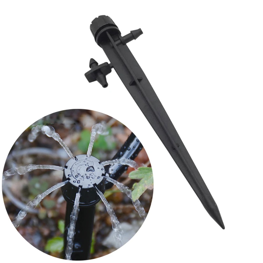 Drip Emitters Adjustable 360 Micro - 10 Pcs Adjustable 360° 8 Hole