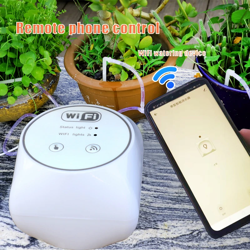 Automatic Watering Pump Indoor Plants - Wifi Garden Automatic Drip Irrigation Controller