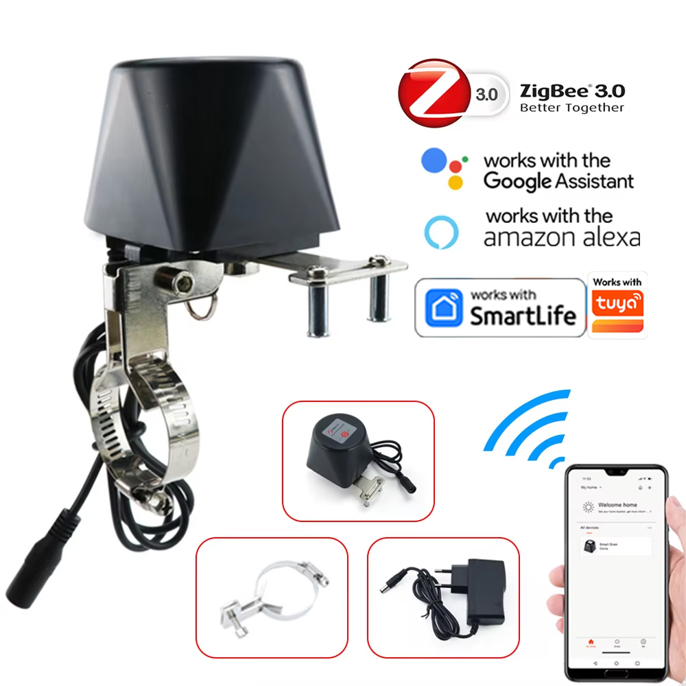 Tuya Zigbee Garden Irrigation Controller - Zigbee Smart Gas Valve WIFI Garden