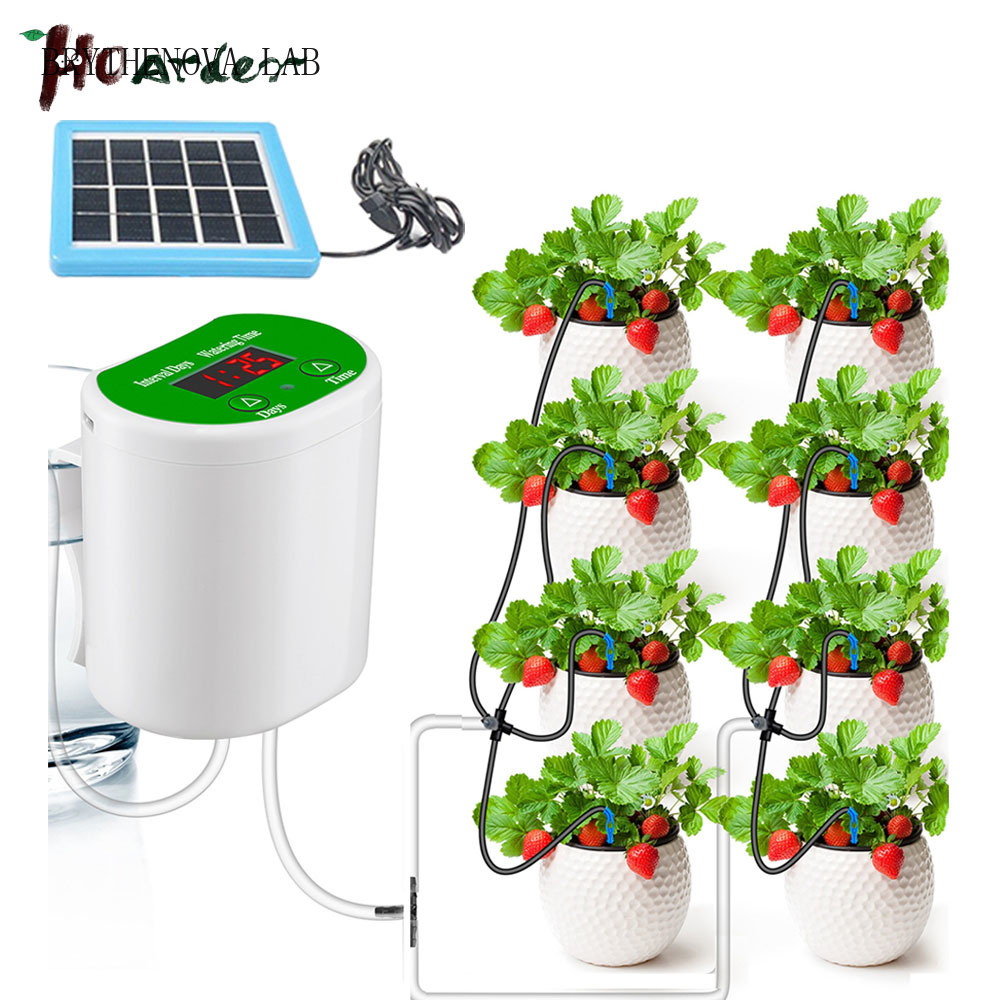 Solar Drip Irrigation Kit Garden - Pump Intelligent Drip Irrigation Water Pump