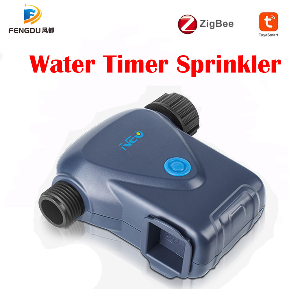 Tuya Zigbee Garden Irrigation Controller - Zigbee Tuya Water Timer with Rain