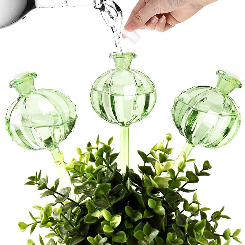Drip Irrigation System Automatic Kit - PVC Automatic Plant Watering Bulbs Shape