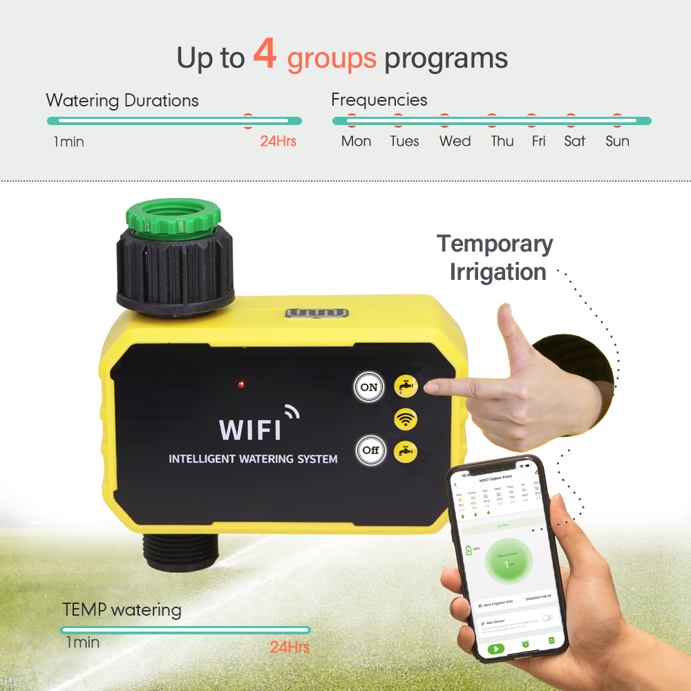 Zigbee Smart Irrigation Timer  - Rain Sensor For Irrigation Timer review and price