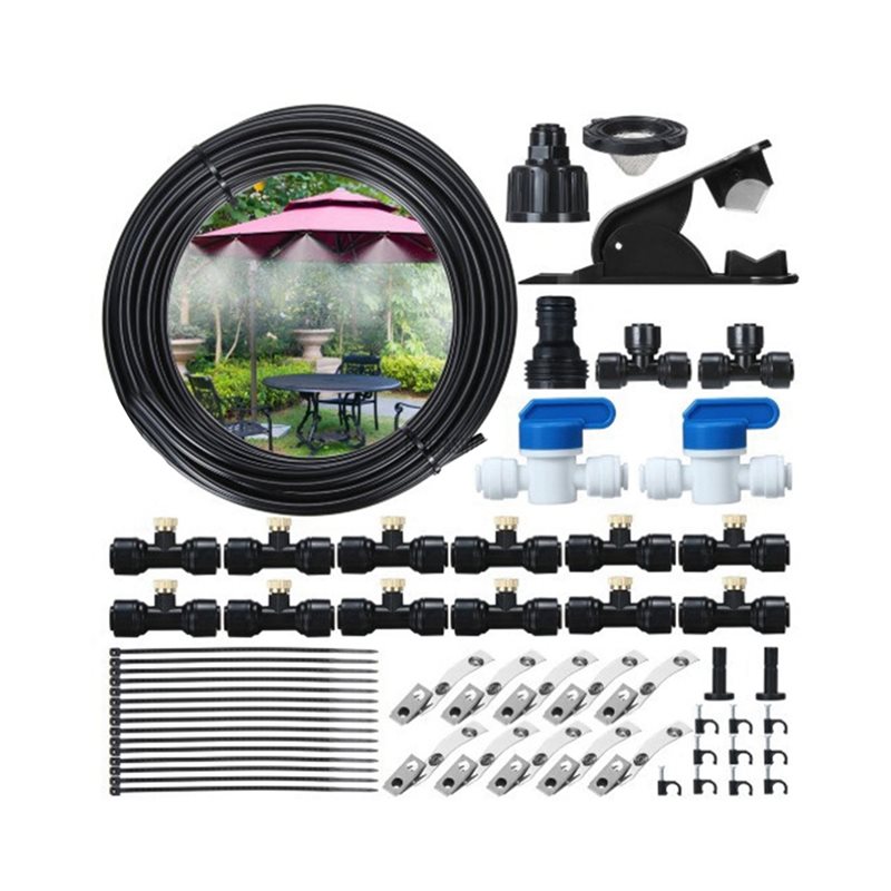 PHFU-2X Misting Cooling System - Mist Cooling System Outdoor Patio 15M review and price