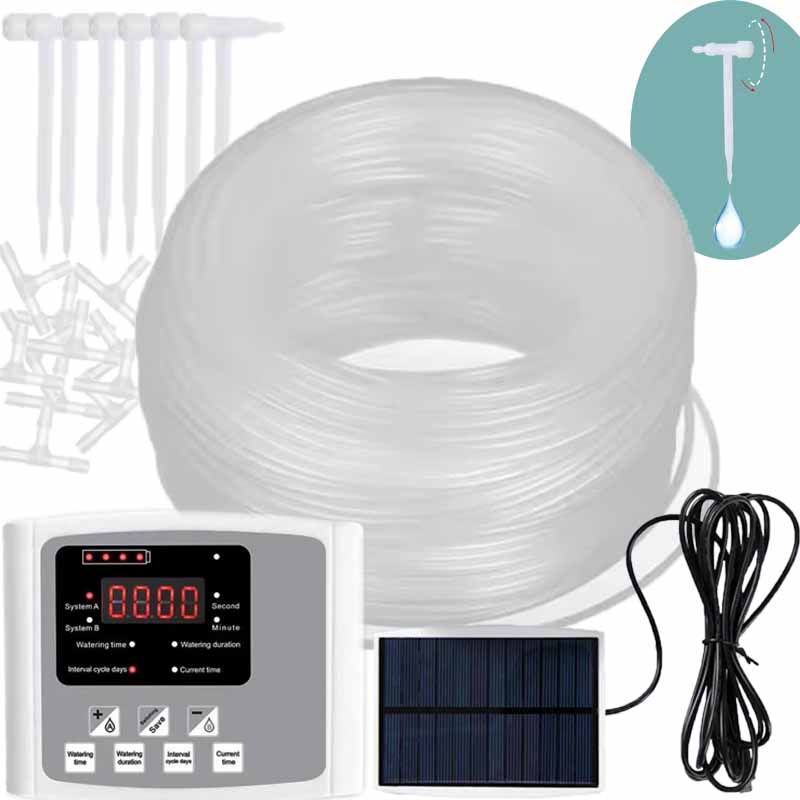 Automatic Solar Energy Drip Ir - Solar Drip Irrigation Kit Garden review and price