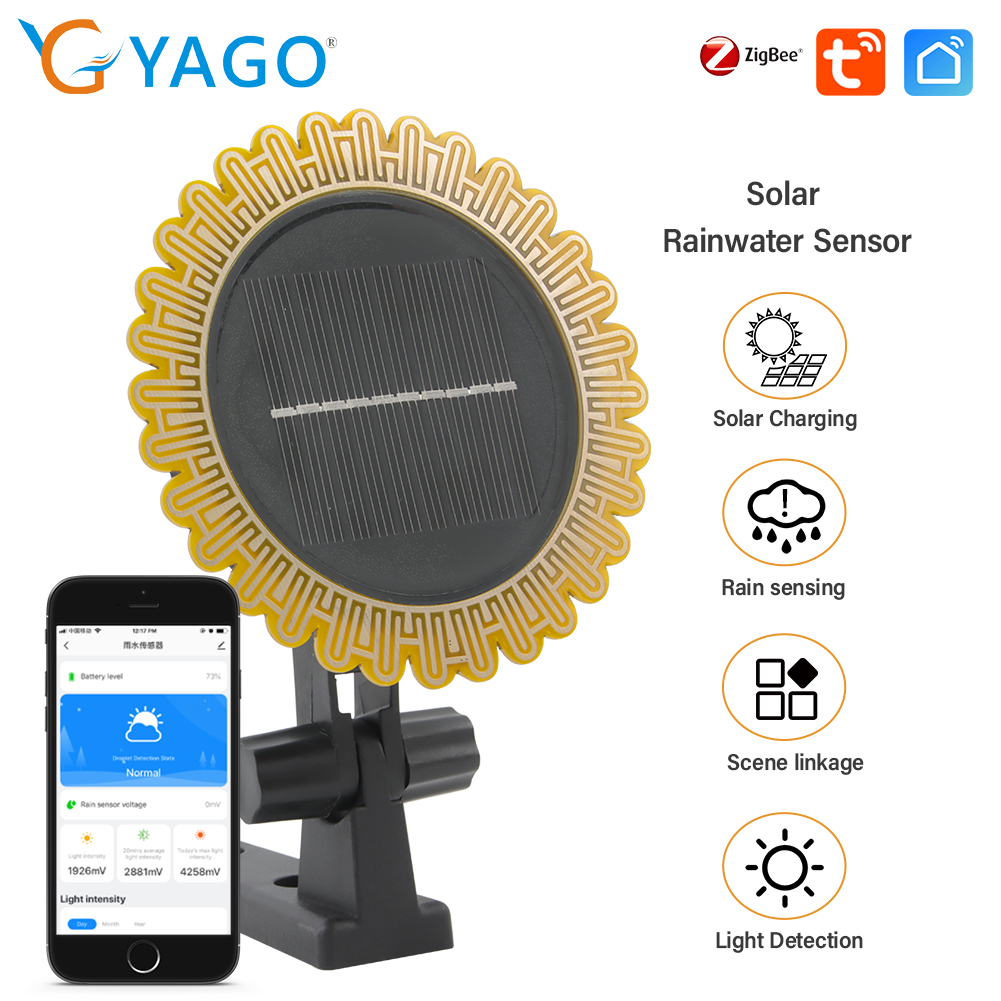 Tuya Zigbee Solar Sunlight and - Tuya Zigbee Garden Irrigation Controller review and price