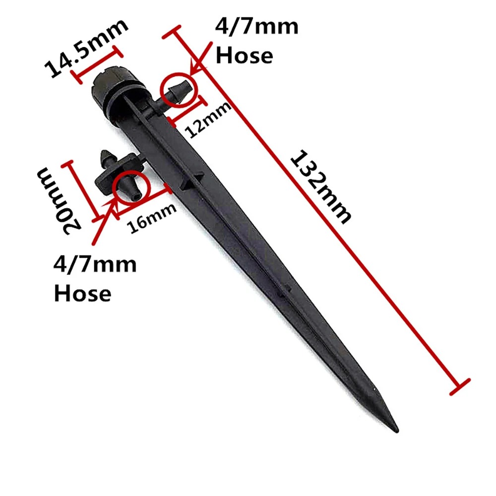 10 Pcs Adjustable 360° 8 Hole  - Drip Emitters Adjustable 360 Micro review and price