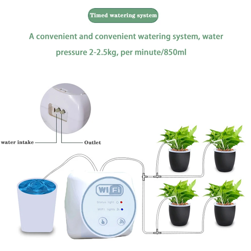 Wifi Garden Automatic Drip Irr - Automatic Watering Pump Indoor Plants review and price