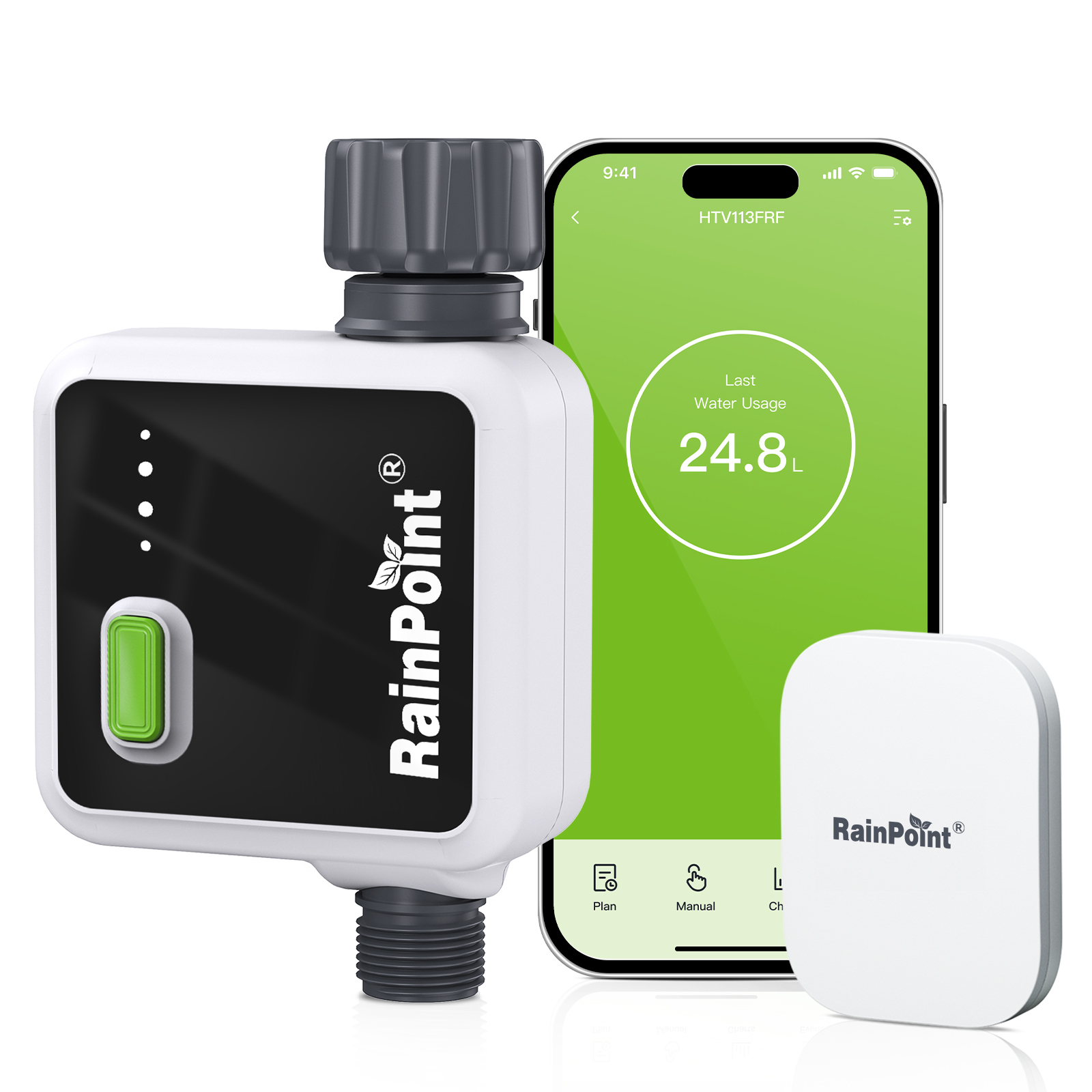 RAINPOINT 1-Zone Wireless Smar - Wifi Water Timer Hose Faucet Smart review and price