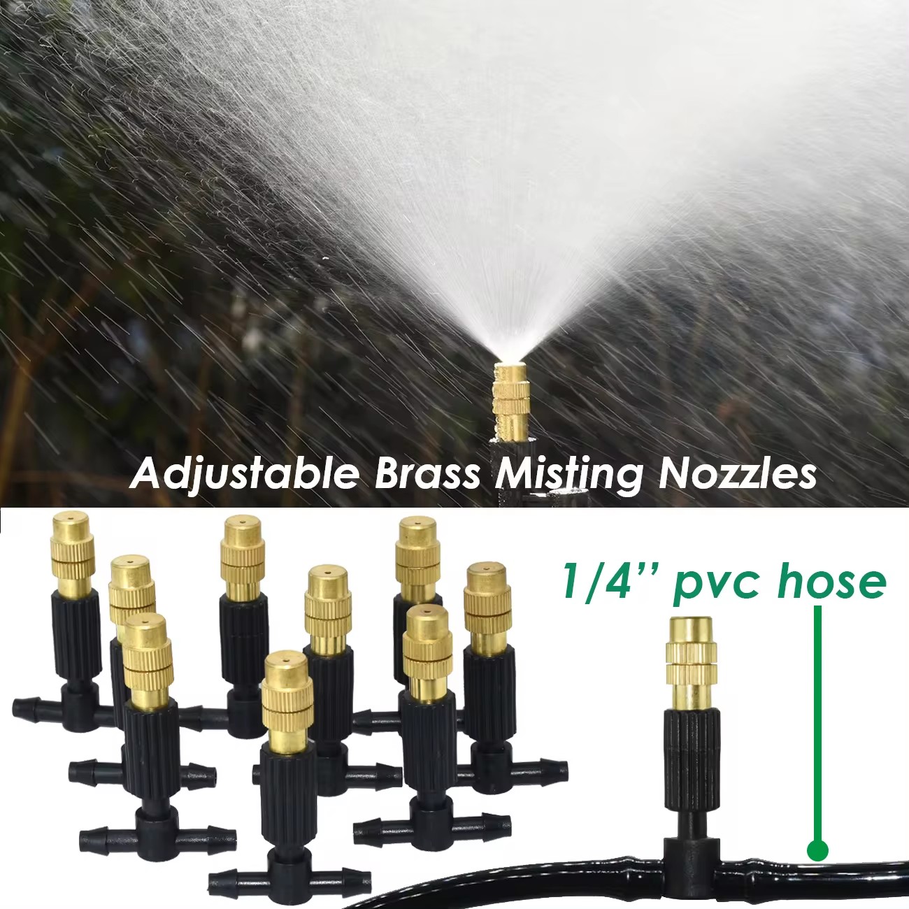 15M-30M Outdoor Misting Coolin - Mist Cooling System Outdoor Patio 15M review and price