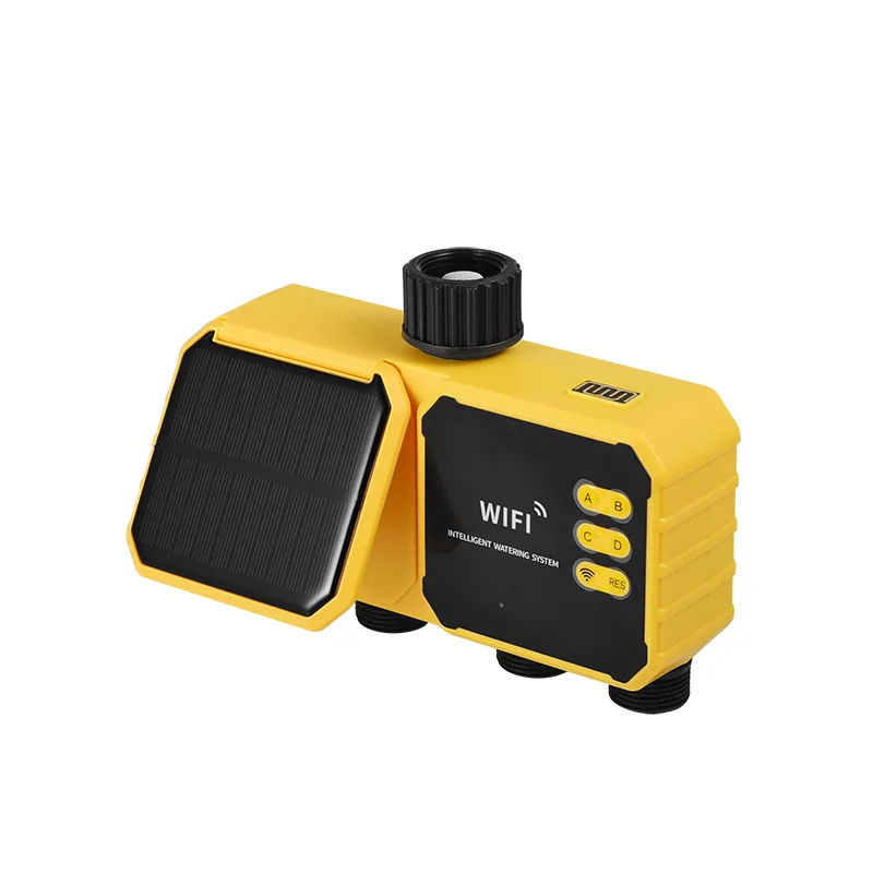 Household 4-Way WIFI  Solar Au - Rain Sensor For Irrigation Timer review and price