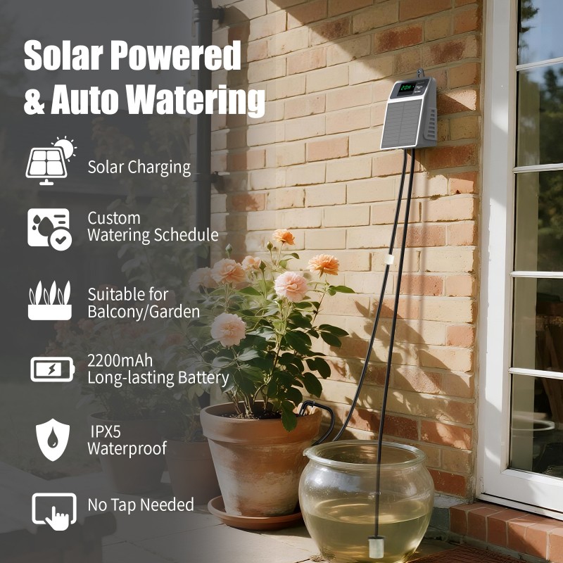 HOT-Smart Watering System Sola - Solar Drip Irrigation Kit Garden review and price