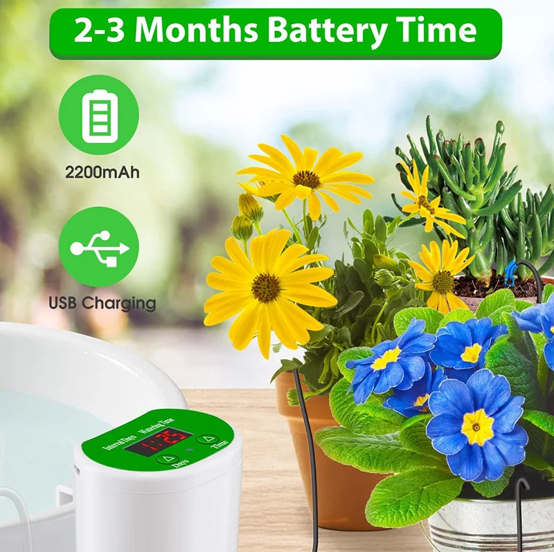 Pump Intelligent Drip Irrigati - Solar Drip Irrigation Kit Garden review and price