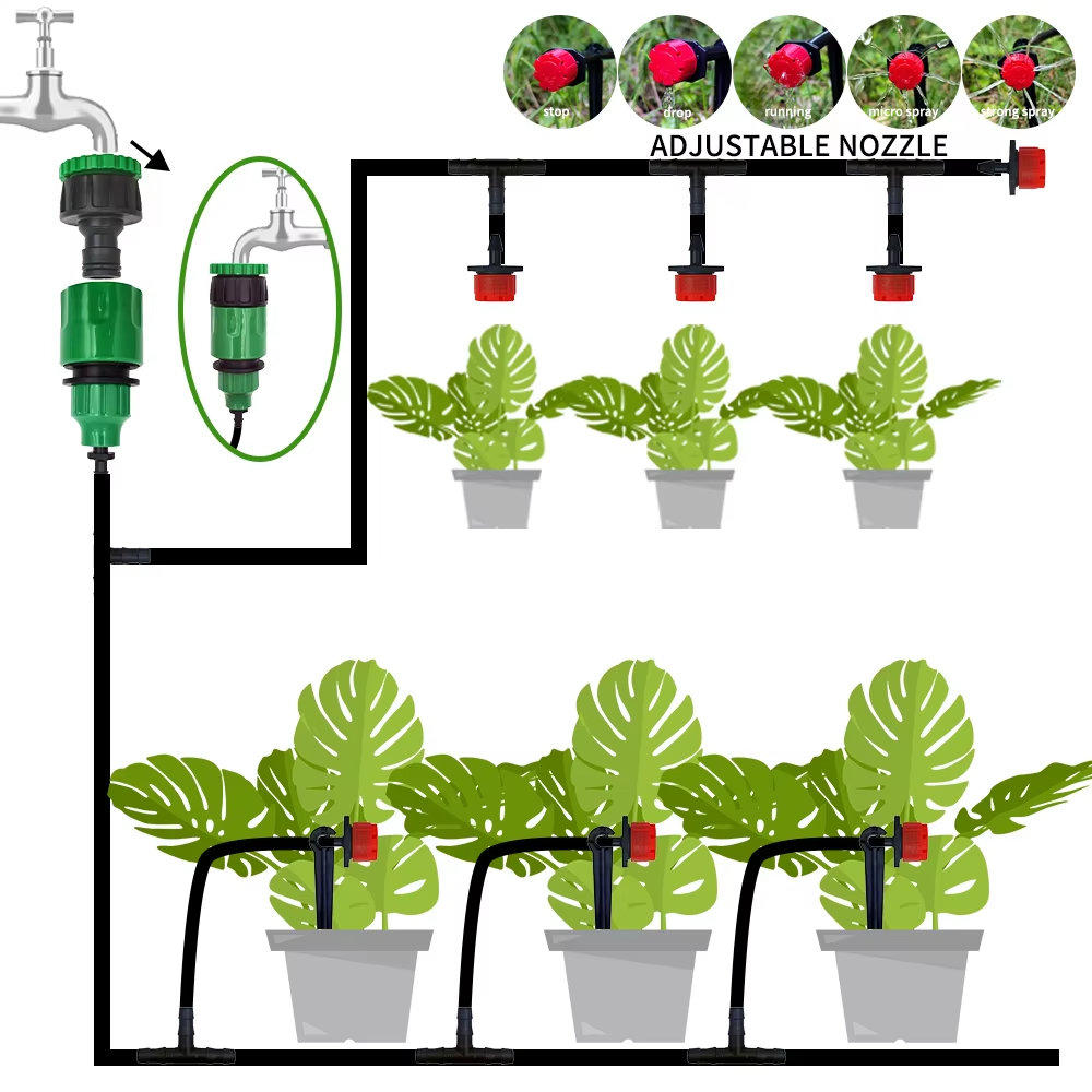 Garden Drip Irrigation Automat - Drip Irrigation System Automatic Kit review and price