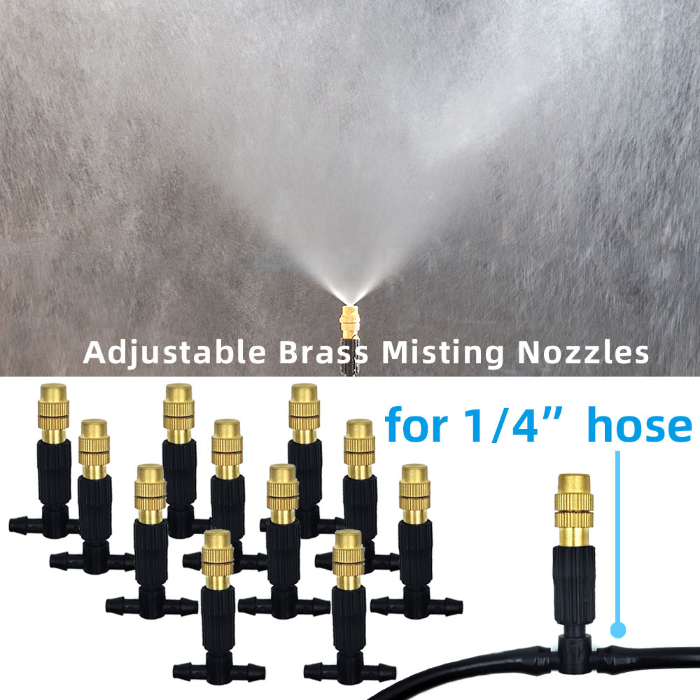 5M-30M Outdoor Misting Cooling - Mist Cooling System Outdoor Patio 15M review and price