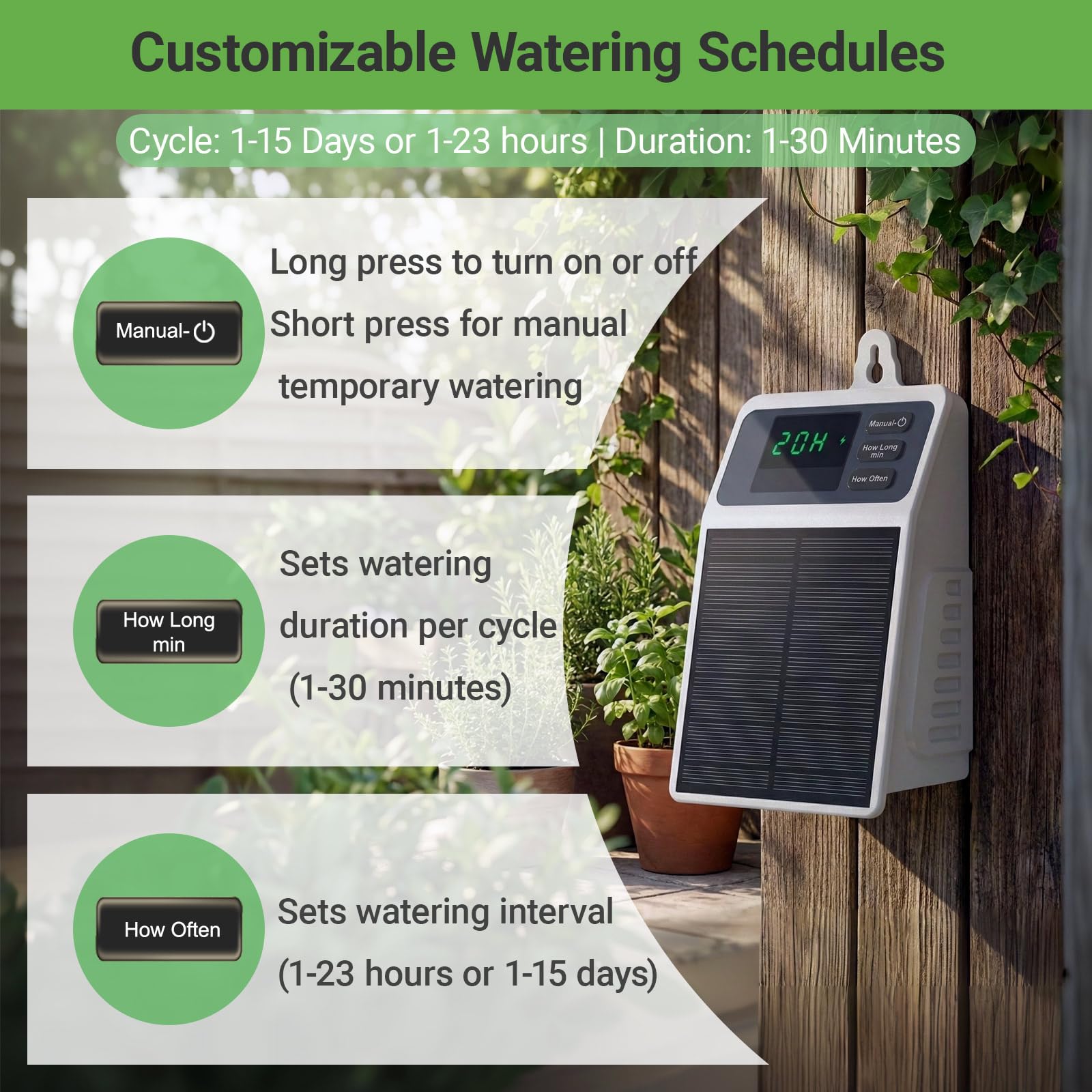 Upgraded Solar Drip Irrigation - Solar Drip Irrigation Kit Garden review and price