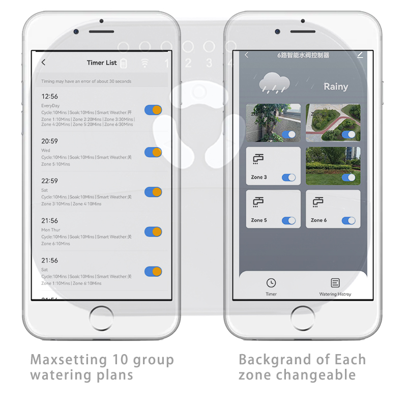 8 Station WiFi Indoor Smart Sp - Rain Sensor For Irrigation Timer review and price