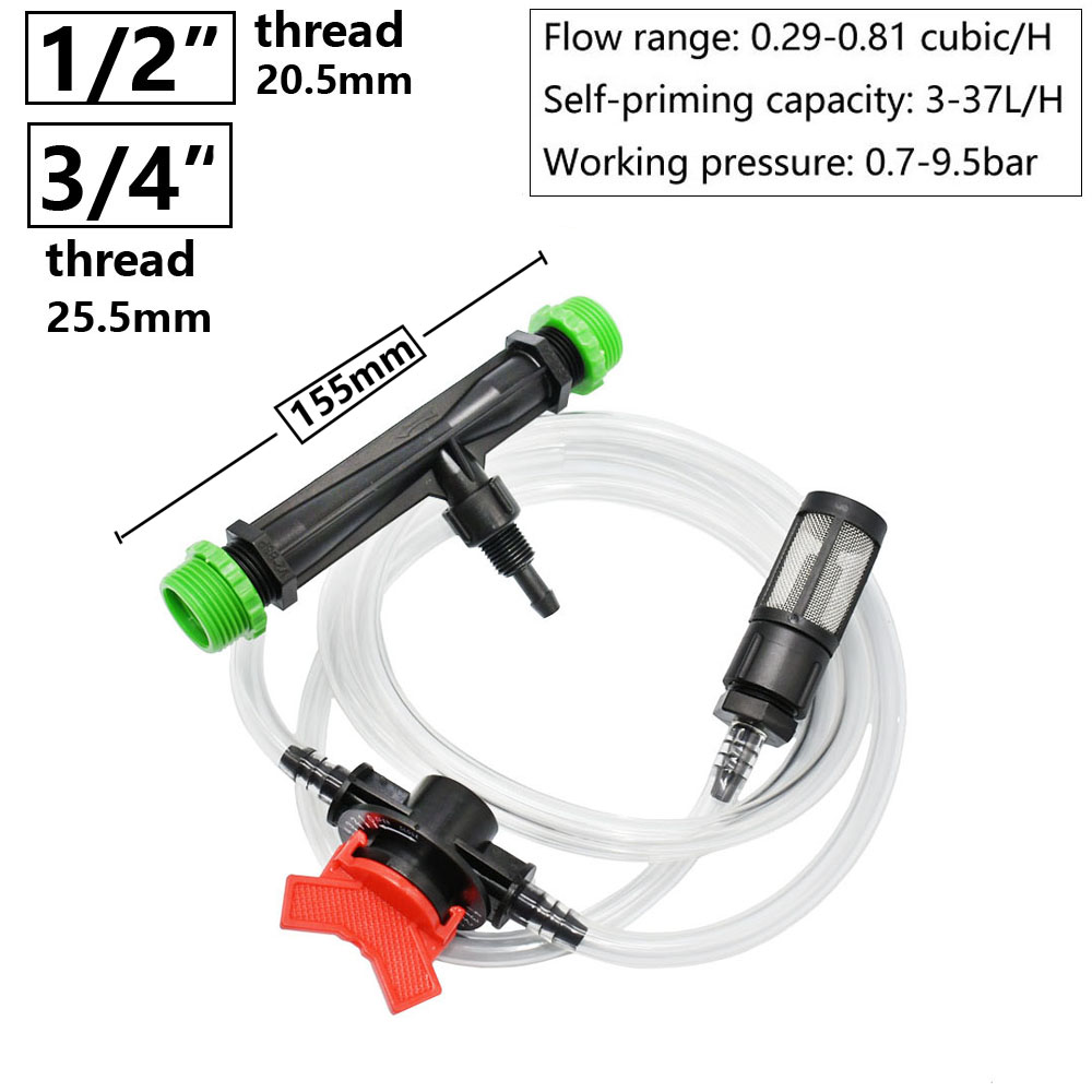 Venturi Fertilization System 1 - Fertilizer Injector Venturi 3/4 Inch review and price