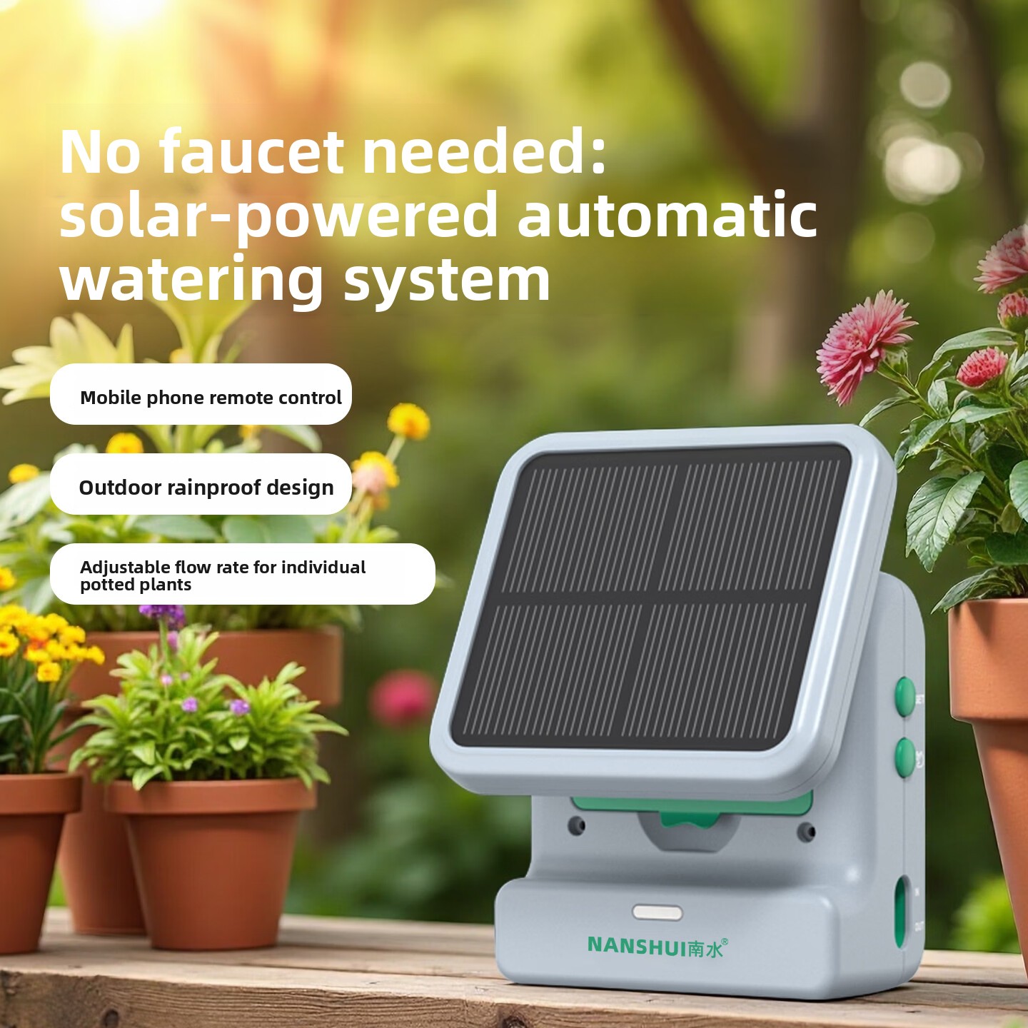 Solar WiFi Automatic Irrigatio - Solar Drip Irrigation Kit Garden review and price