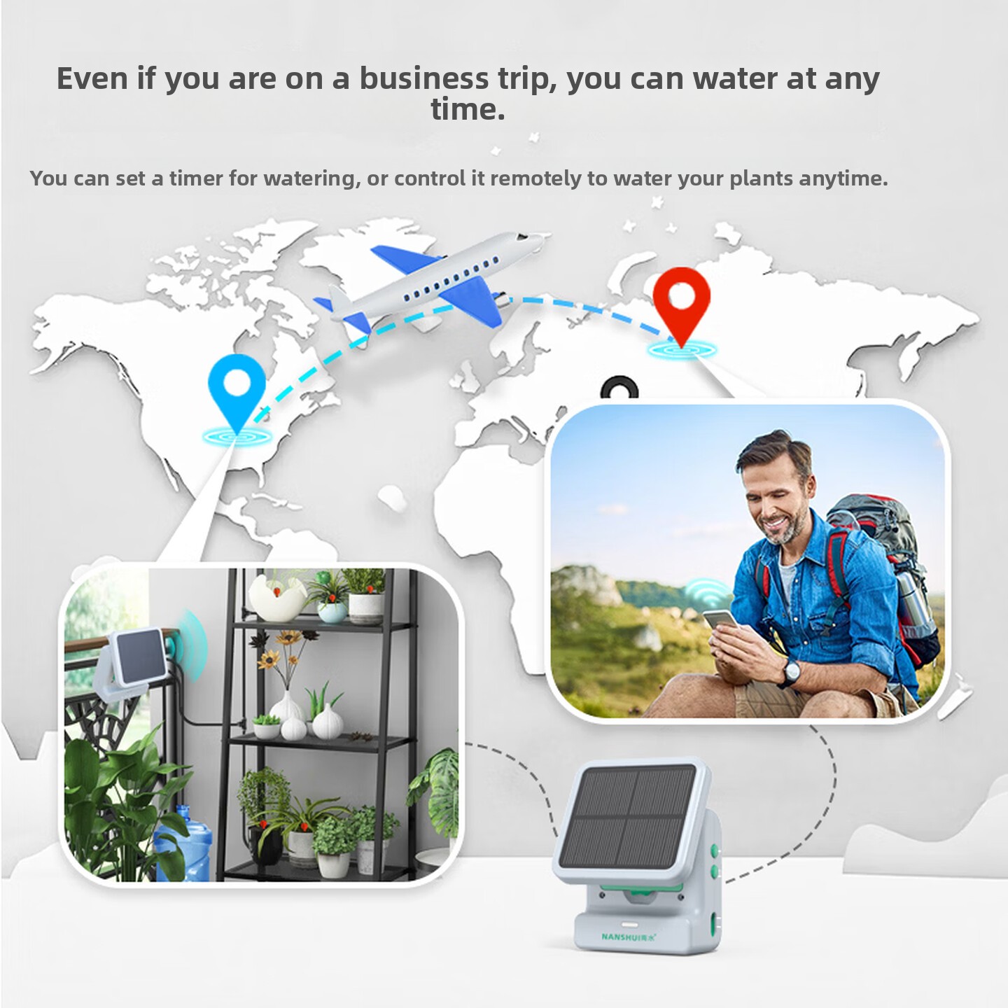 Solar WiFi Automatic Irrigatio - Solar Drip Irrigation Kit Garden review and price