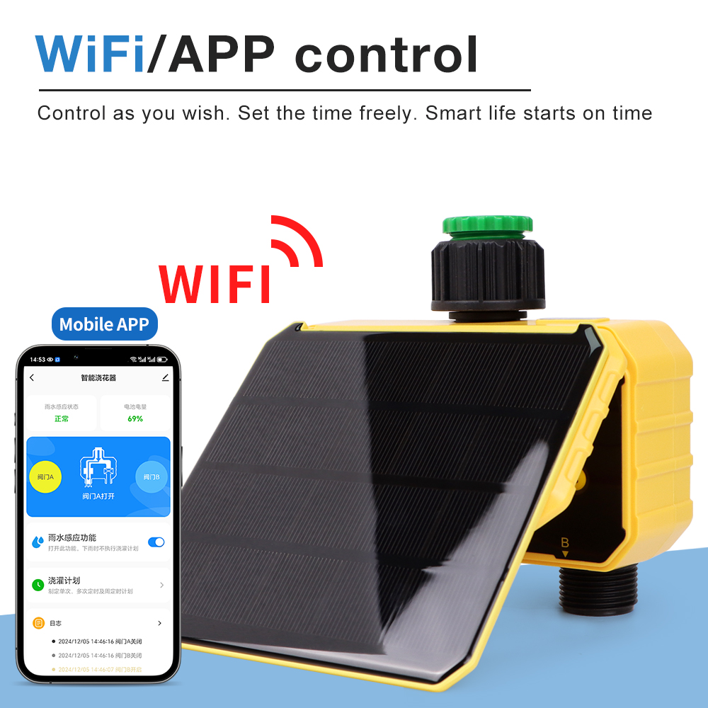 WIFI Smart Garden Water Timer  - Rain Sensor For Irrigation Timer review and price