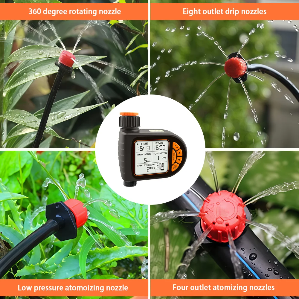 IPX5 Waterproof LCD Automatic  - Rain Sensor For Irrigation Timer review and price