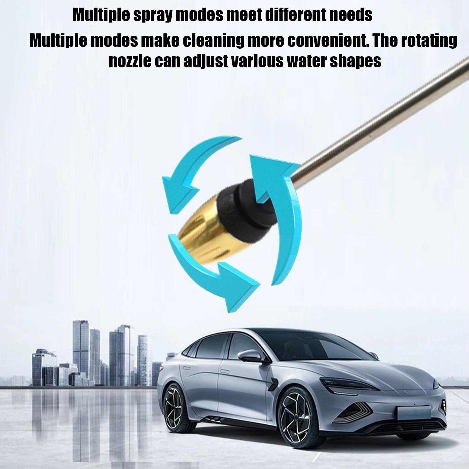 Garden Hose Nozzle Heavy Duty  - Garden Watering Wand Aluminum Spray review and price