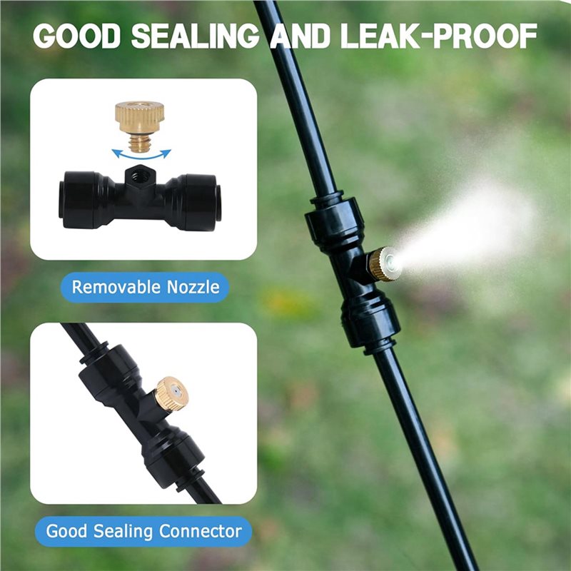 TFORU-2X Misting Cooling Syste - Mist Cooling System Outdoor Patio 15M review and price