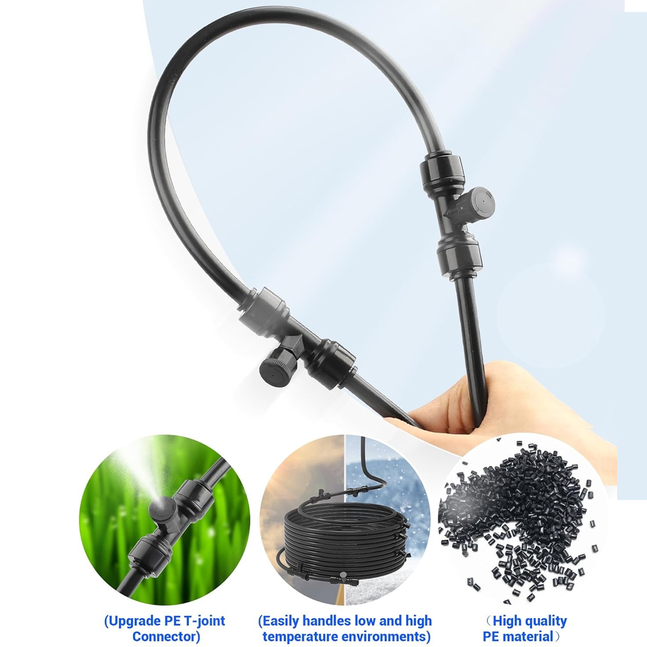 Outdoor Cooling Patio Misting  - Mist Cooling System Outdoor Patio 15M review and price