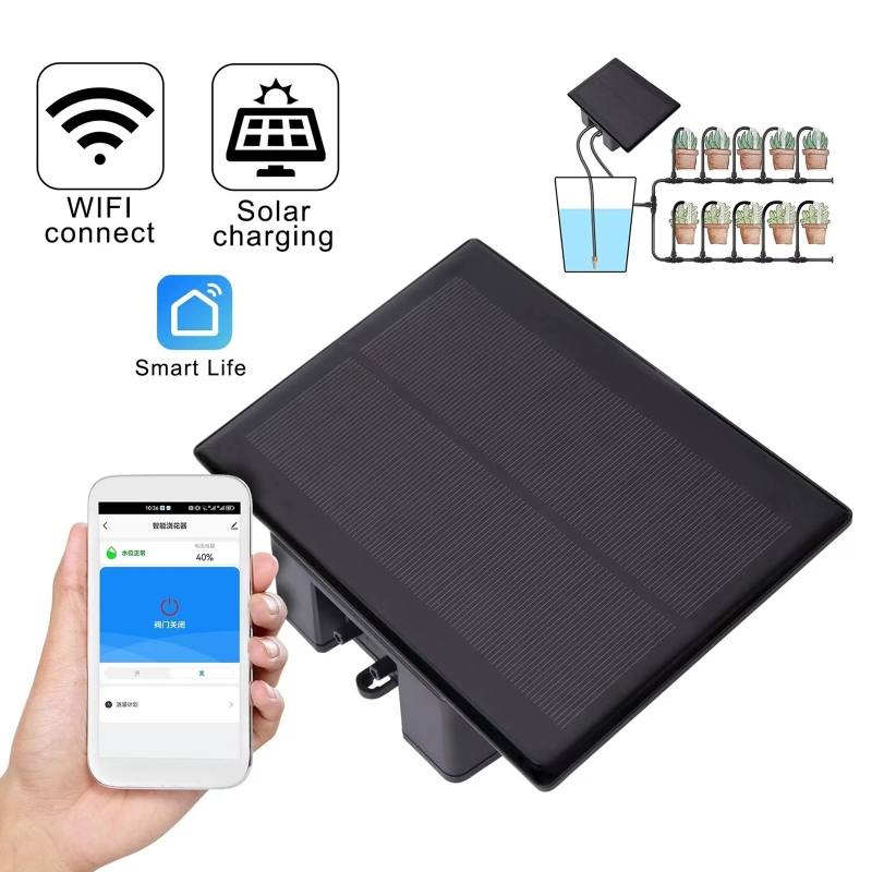 WIFI Solar Automatic Watering  - Solar Drip Irrigation Kit Garden review and price