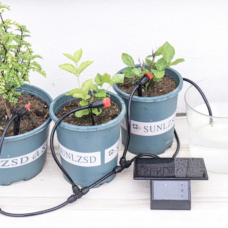 WIFI Solar Automatic Watering  - Solar Drip Irrigation Kit Garden review and price