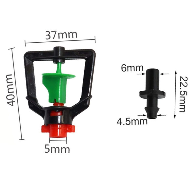 Drip Irrigation Emitters, Adju - Drip Emitters Adjustable 360 Micro review and price