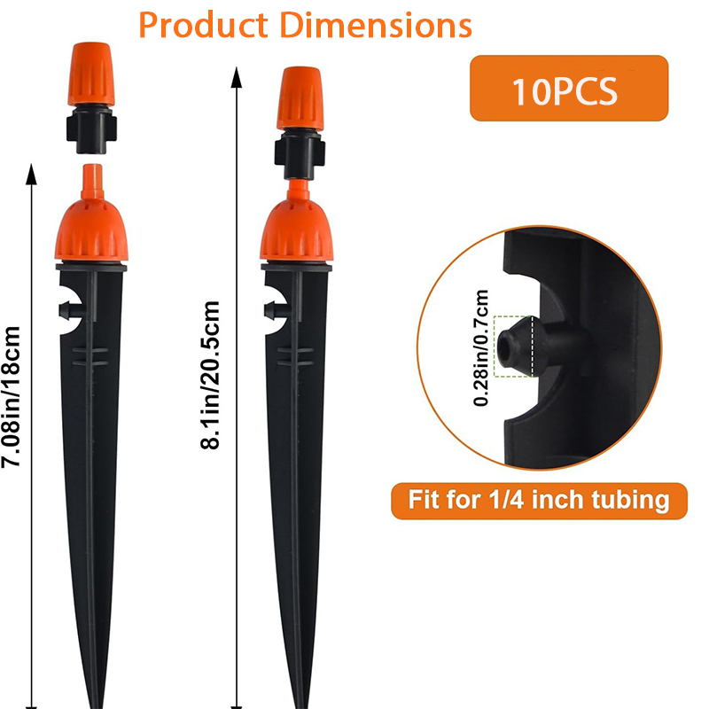 360° Adjustable 2-in-1 Drip Sp - Drip Emitters Adjustable 360 Micro review and price