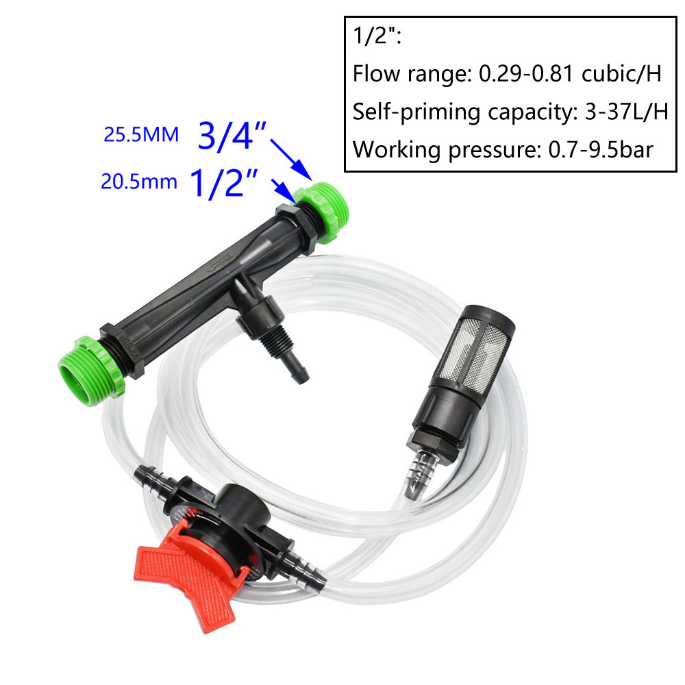 1/2 3/4 1 1.5 Inch Venturi Fer - Fertilizer Injector Venturi 3/4 Inch review and price