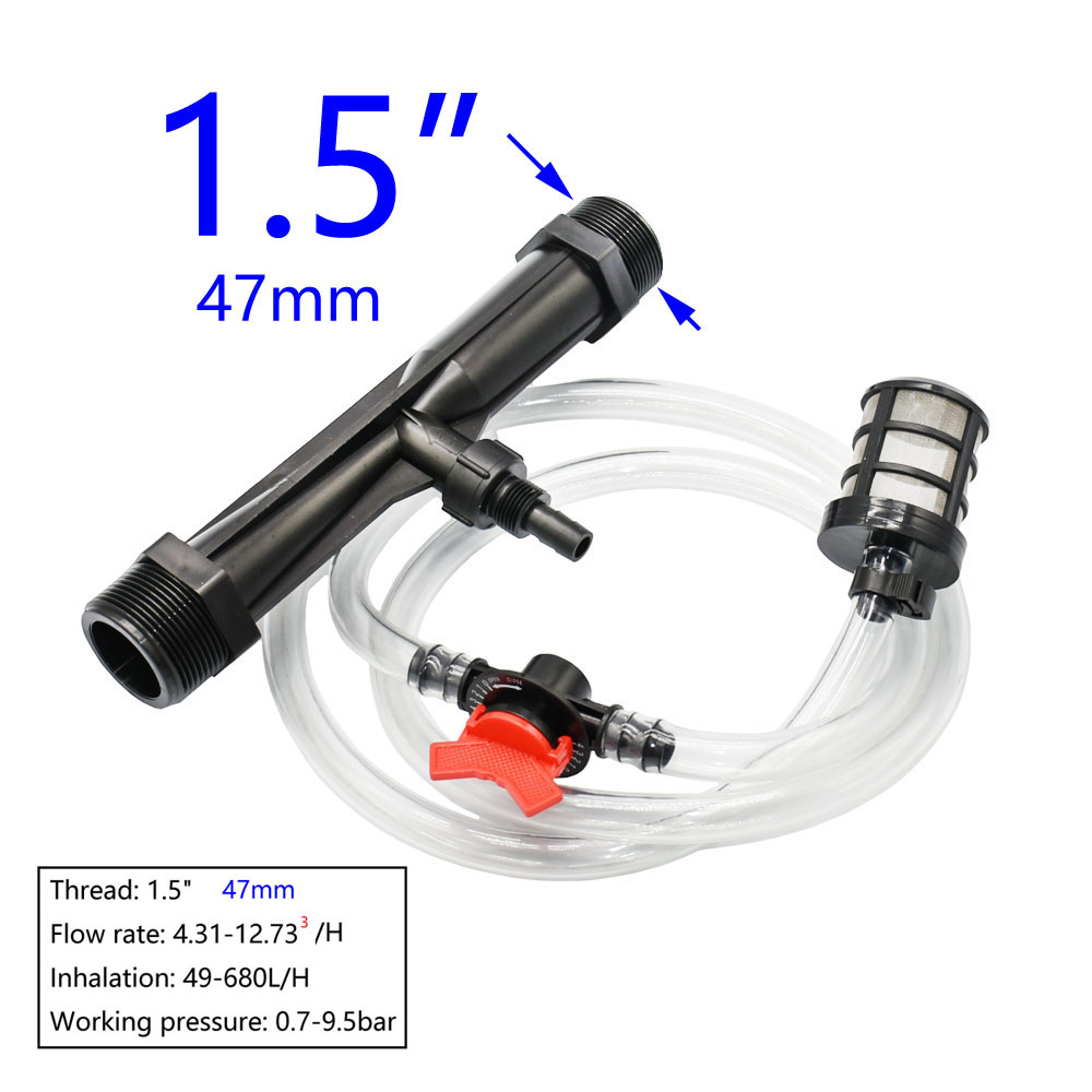 1/2 3/4 1 1.5 Inch Venturi Fer - Fertilizer Injector Venturi 3/4 Inch review and price